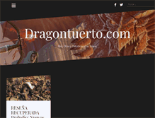 Tablet Screenshot of dragontuerto.com